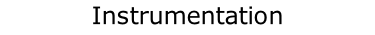 Instrumentation